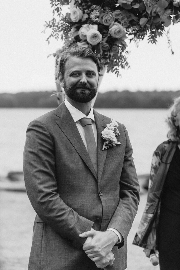 Adirondack Lake wedding