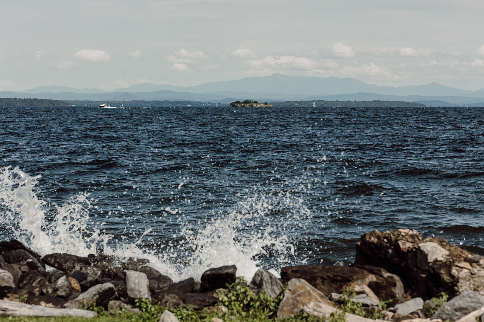 Adirondack Lake wedding