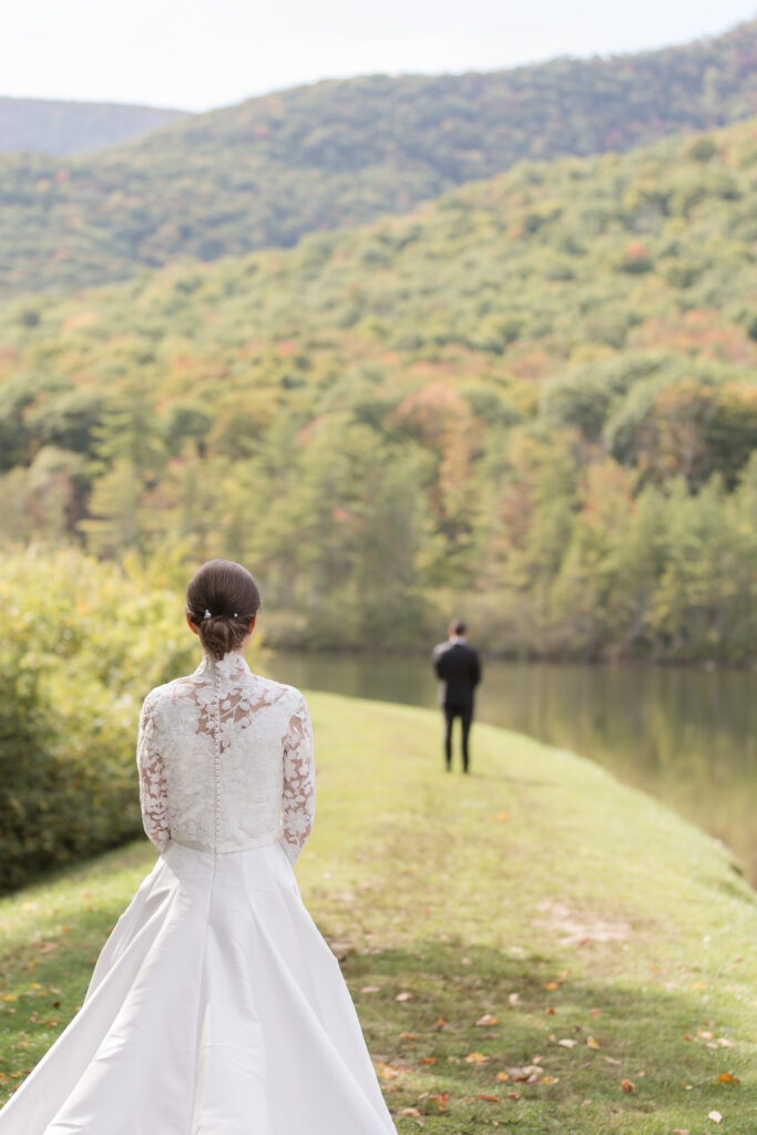 All inclusive Vermont Wedding Equinox Venue - First Look