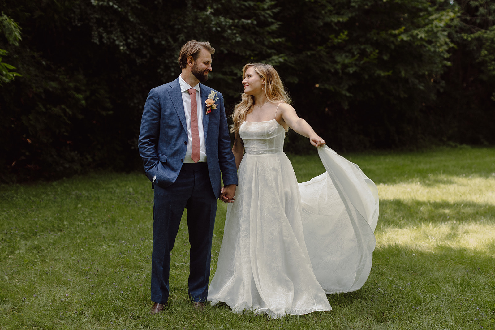 Adirondack Lake wedding