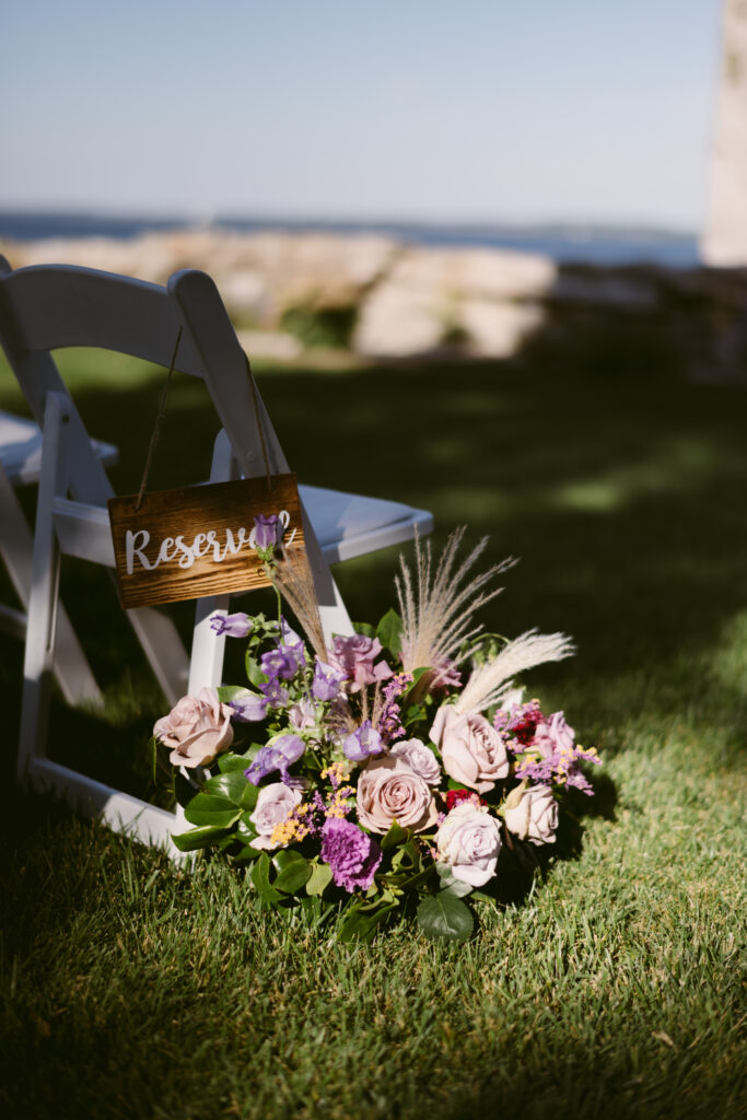 private estate lake wedding backyard